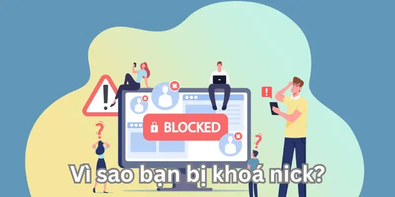 Các lý do khiến bạn bị khoá acc mất quyền hội viên